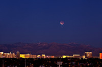 Lunar Eclipse Over The Strip-5