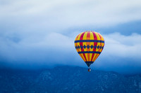 Color over Cloudy Sandias