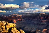 Light and Clouds, Grand Canyon
